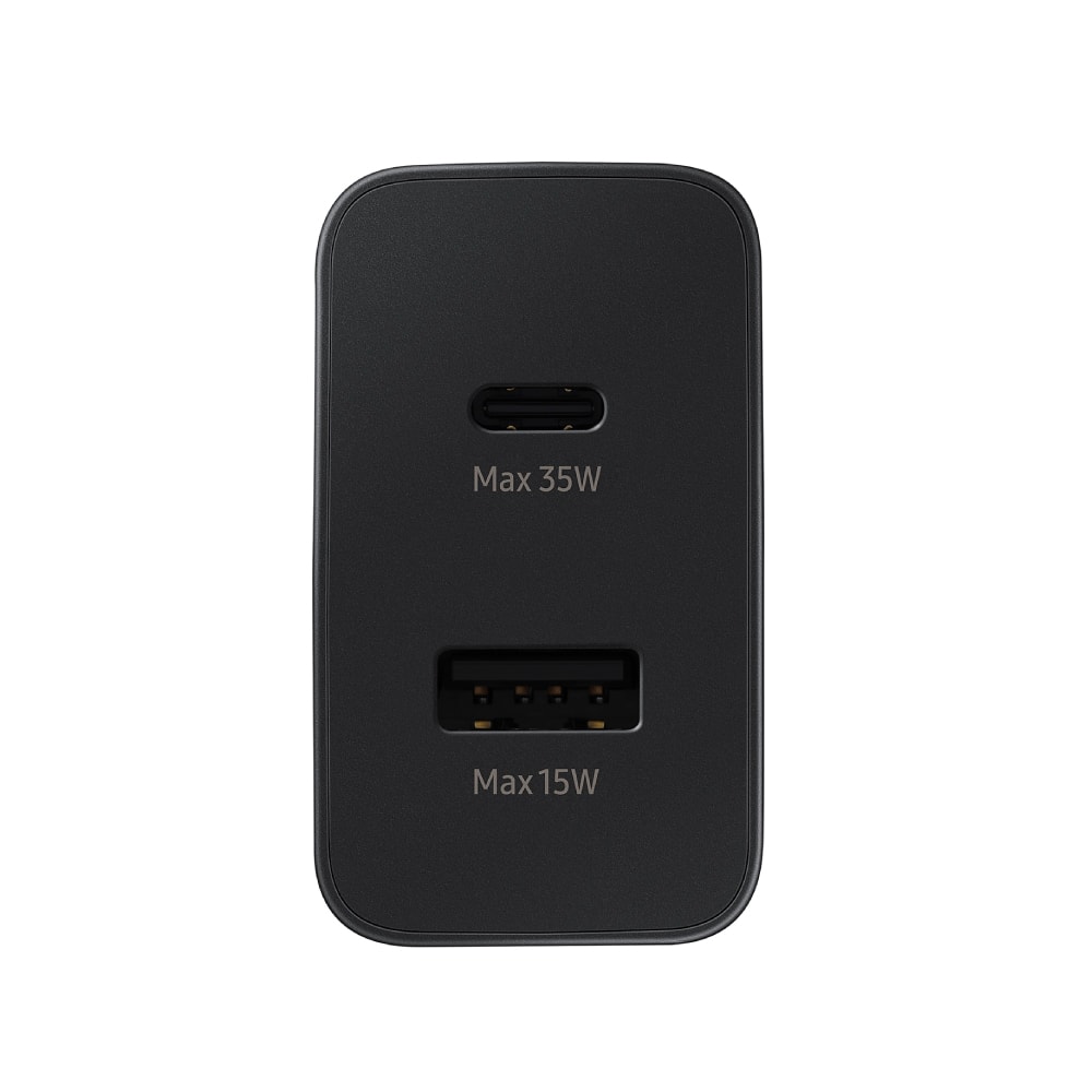【Samsung 三星】原廠 35W PD 雙孔快充旅充頭 USB-C & USB-A (EP-TA220)