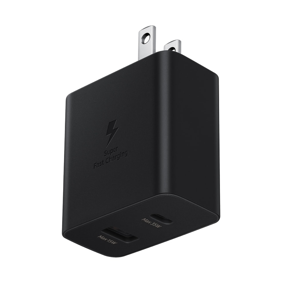 【Samsung 三星】原廠 35W PD 雙孔快充旅充頭 USB-C & USB-A (EP-TA220)