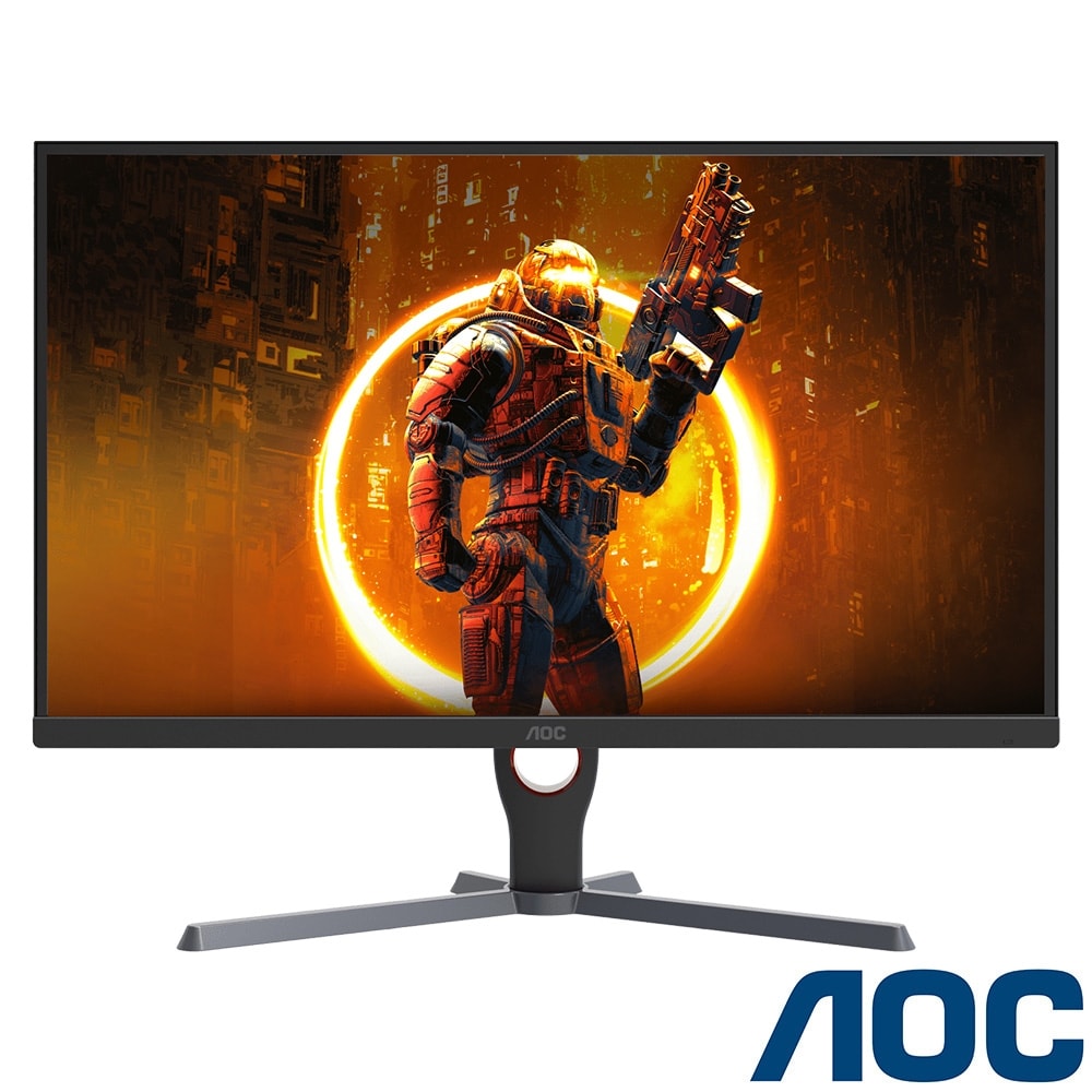 【AOC】24G11E HDR平面電競螢幕(24型/FHD/180Hz/0.5ms/IPS)  I 福利箱損品內容物全新