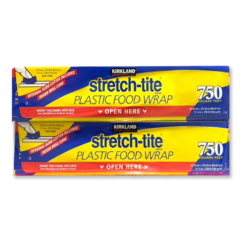 【Kirkland Signature 科克蘭】保鮮膜 30.16cmx231.03m 2入
