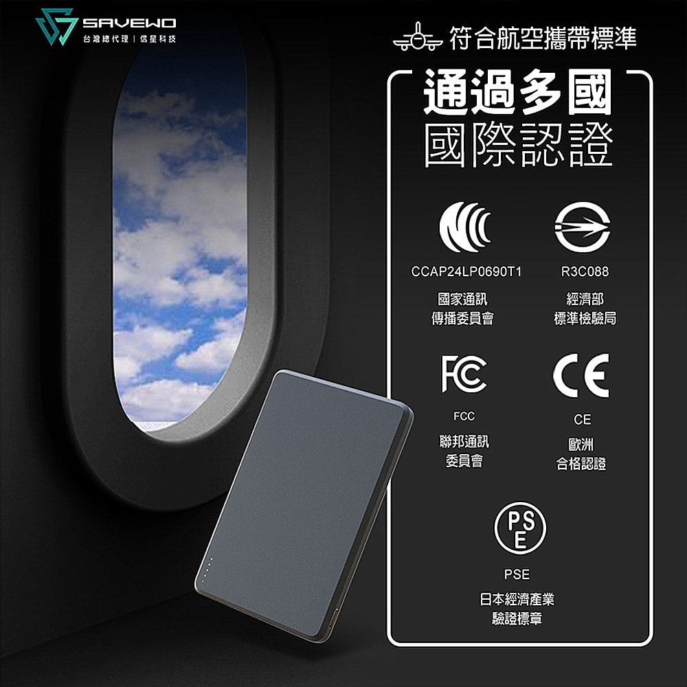 【SAVEWO】新世紀福音戰士EVANGELION MagCell 20W PD超薄磁吸無線行動電源5000mAh