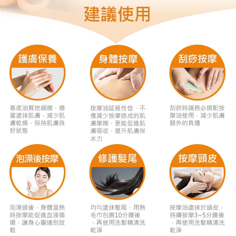 【ANDZEN】安得仁 基底油160ml-(杏桃核仁油/杏核仁油/Apricot Kernel) 天然 草本 按摩油 保濕油 基礎油