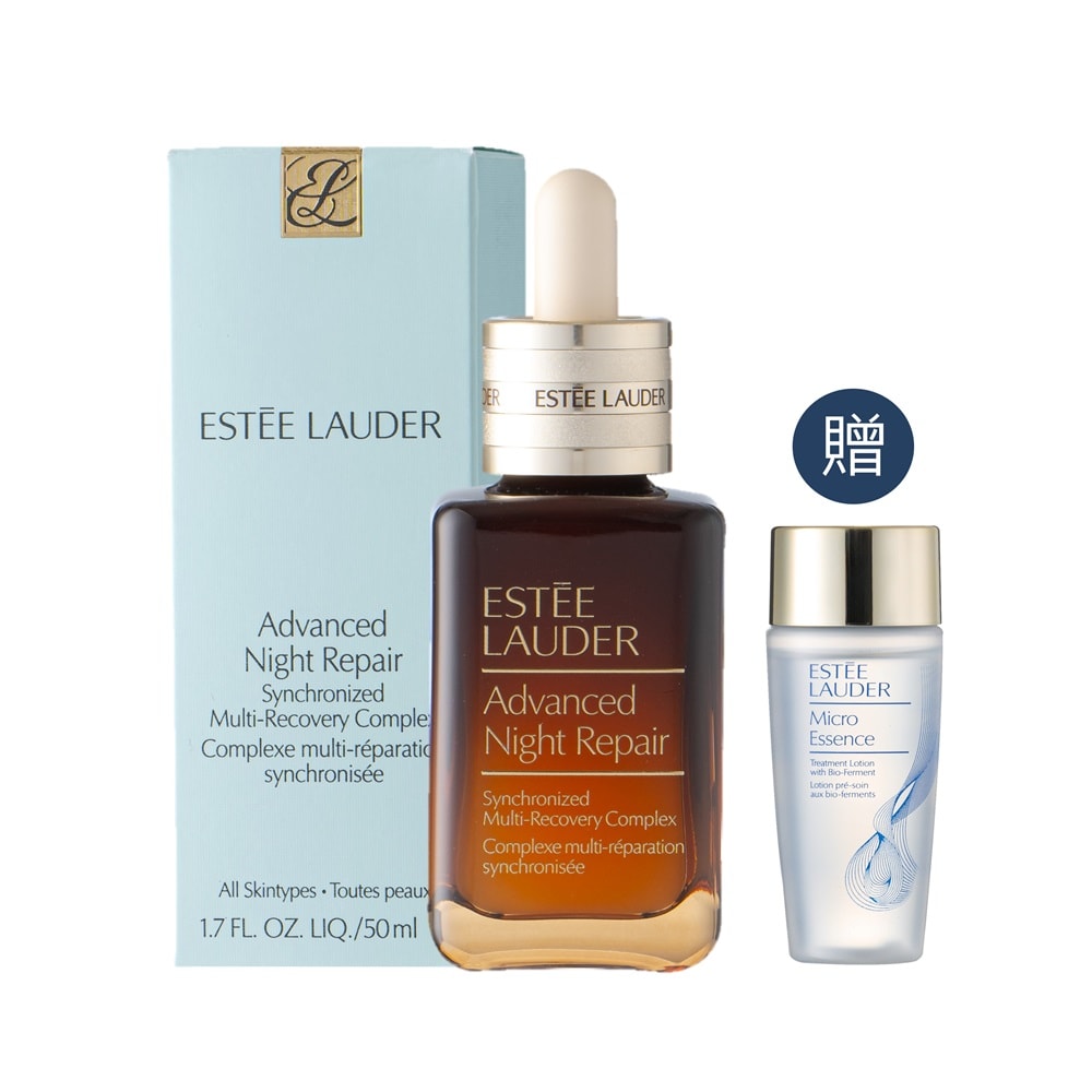 【Estee Lauder 雅詩蘭黛】特潤超導全方位修護露50ml 贈 原生露30ml 台灣專櫃貨