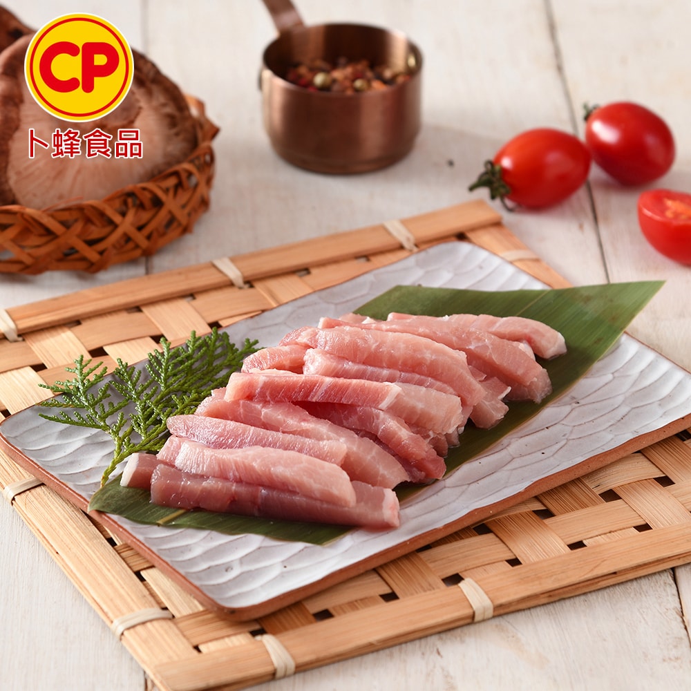 【卜蜂】國產豬 營業用_腿肉絲x12kg(3kgx4包/箱_箱購.量販.適店家.批發)