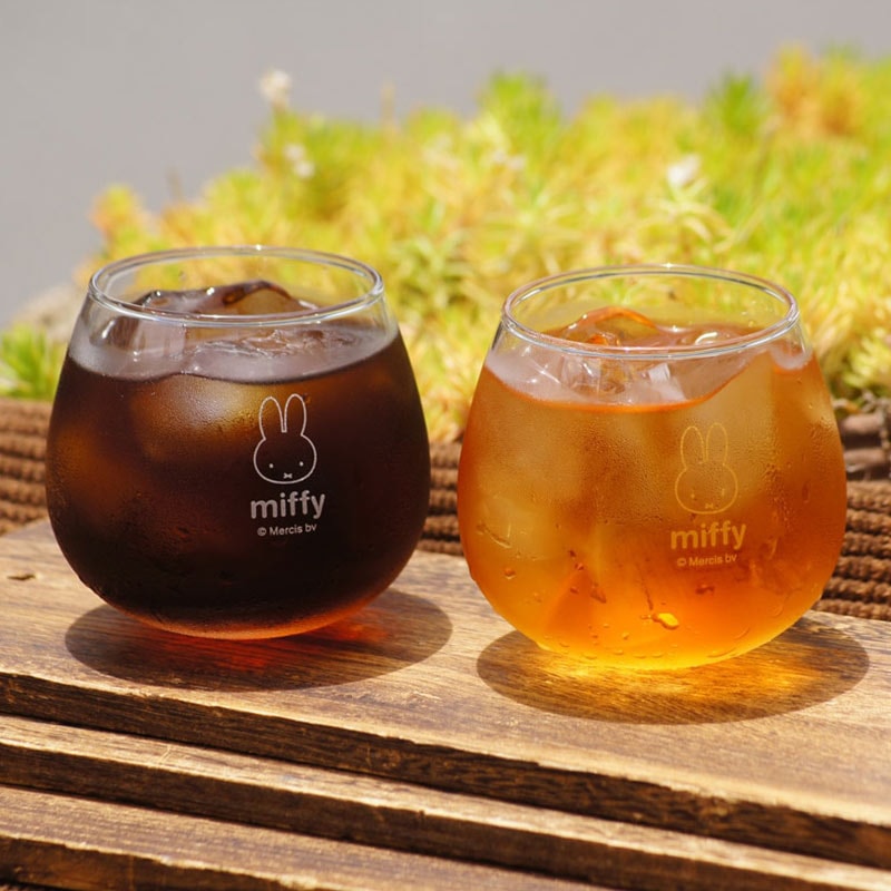 【Miffy 米飛】牛奶玻璃對杯組 玻璃杯 咖啡杯 牛奶杯 對杯 玻璃杯禮盒 杯子禮盒 禮盒