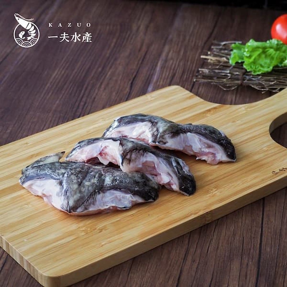 【一夫水產】龍虎斑魚下巴-4入組(300g/2-3片/入)