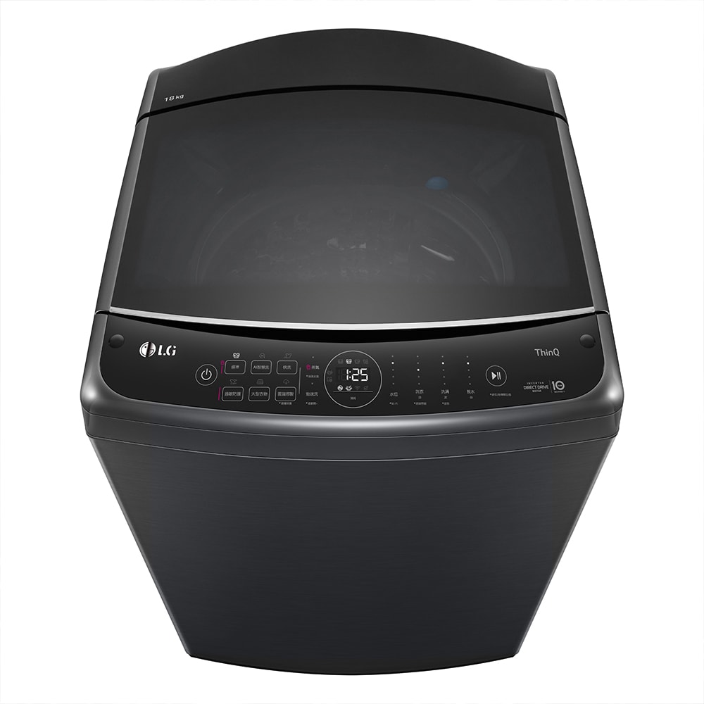 【LG 樂金】AI DD™ 智慧直驅變頻洗衣機｜18公斤｜(極光黑)WT-VD18HB (含基本安裝)