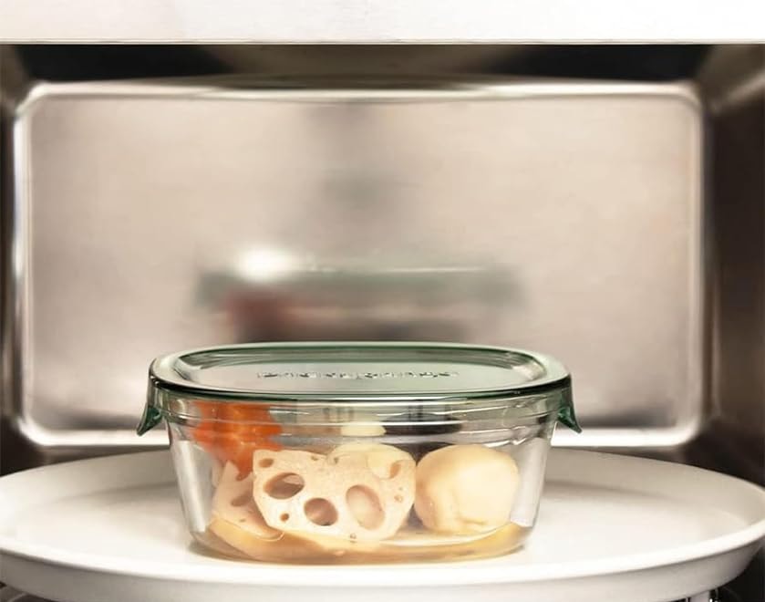 【iwaki】日本玻耐熱玻璃微波保鮮盒三入組(450ml×3)(原廠總代理)