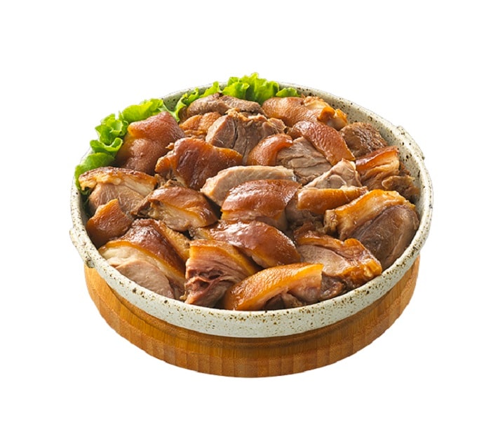 【熊家】萬巒豬腳禮盒3盒(熊家豬腳1200g/包+沾醬60g/包x4)(CAT)(孝親必備)