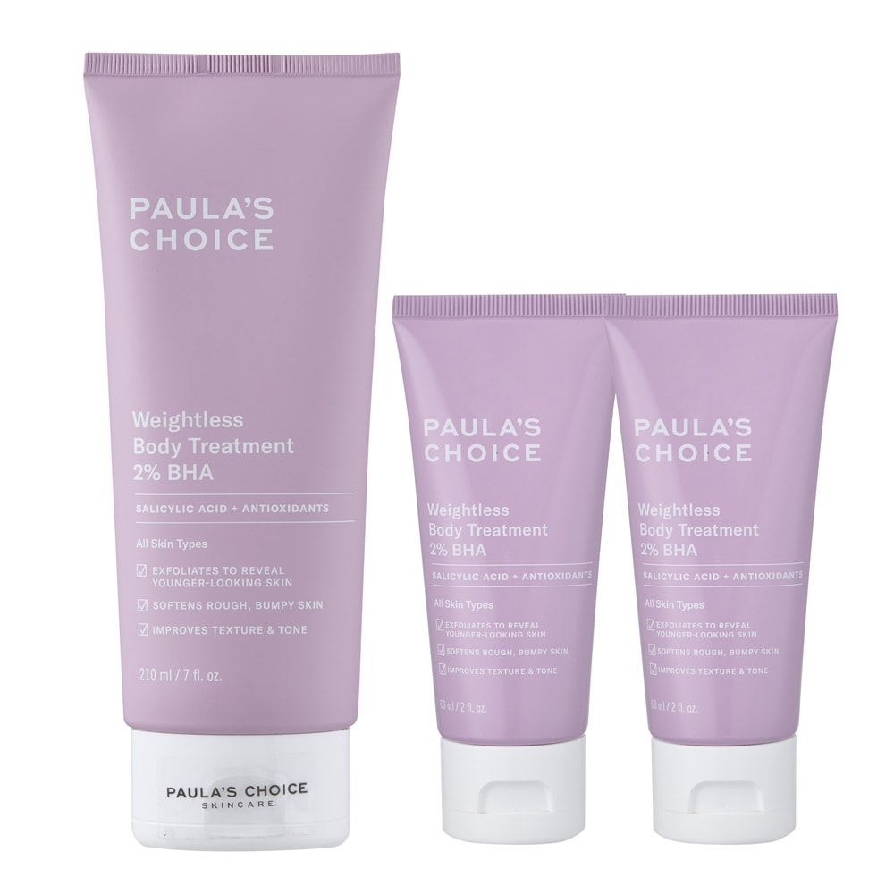 【Paulas Choice 寶拉珍選】2%水楊酸身體乳210ml+60mlx2 臺灣專櫃貨