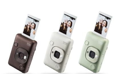 【FUJIFILM 富士】富士 FUJIFILM instax mini LiPlay 抺茶綠 霧白 深古銅 拍立得相機 台灣公司貨保固一年
