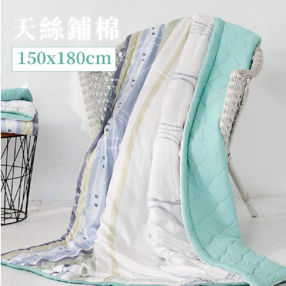 【ELVIS愛菲斯】天絲舖棉冰沙被-騎士