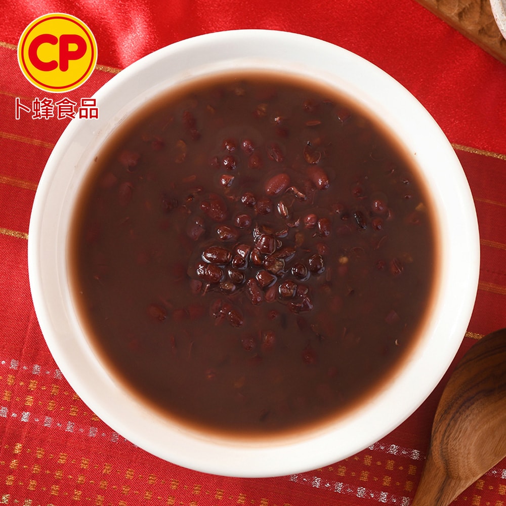 【卜蜂】萬丹紅豆紫米甜湯x5包組(600g/包)_冷熱皆宜