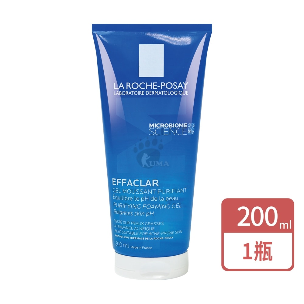 【La Roche-Posay 理膚寶水】青春潔膚凝膠+M 200ml/瓶