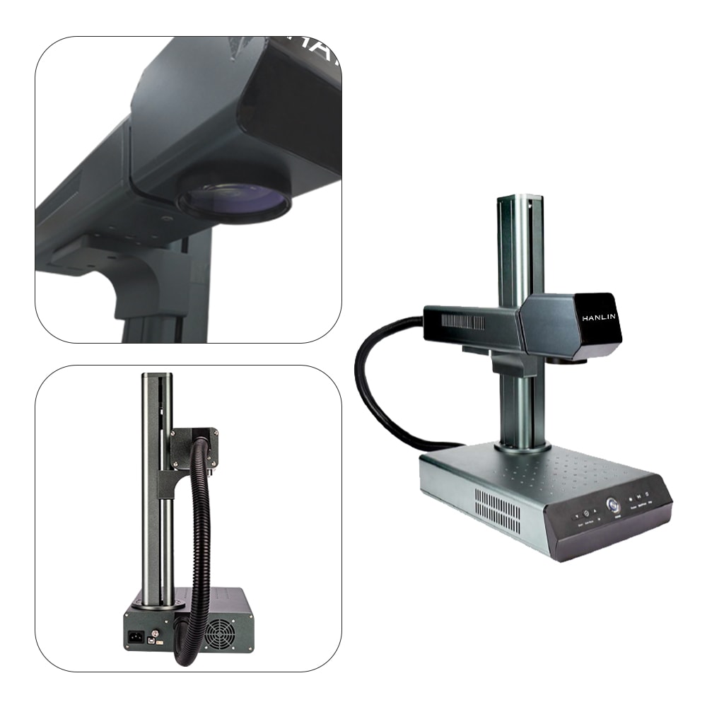 【HANLIN】【HANLIN-HLS4W-BTplus】升級款-自動對焦全金屬雷射雕刻機