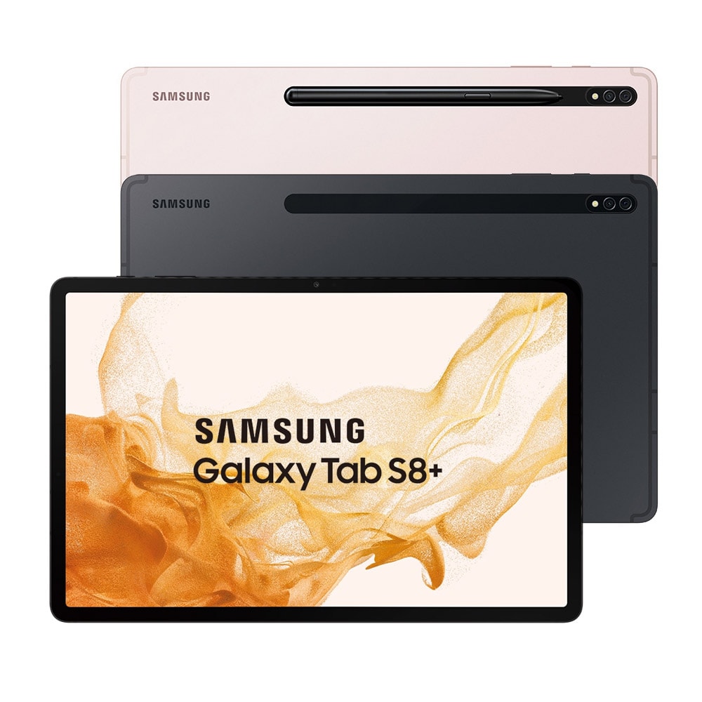 【Samsung 三星】Galaxy Tab S8+ (8G/128G) 12.4吋 5G 插卡板 可通話 平板 (X806) 加贈原廠45W充電組