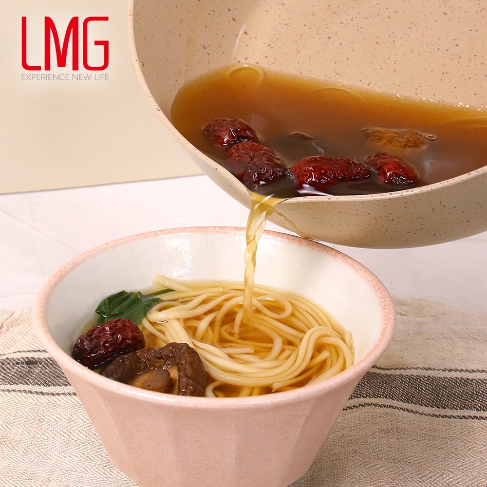 【LMG】香草系列不沾雪平鍋22cm(含蓋)
