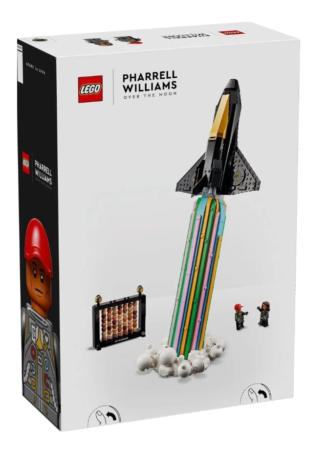 【LEGO 樂高】磚星球〡 10391 ICONS™ 與菲瑞威廉斯一起飛越月球 Over the Moon with Pharrell Williams