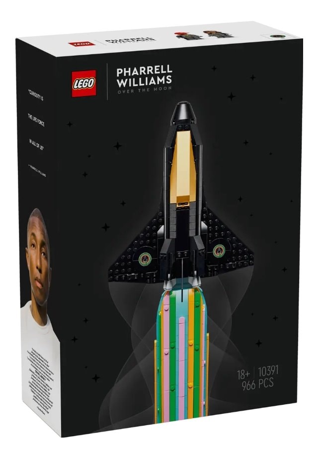 【LEGO 樂高】磚星球〡 10391 ICONS™ 與菲瑞威廉斯一起飛越月球 Over the Moon with Pharrell Williams