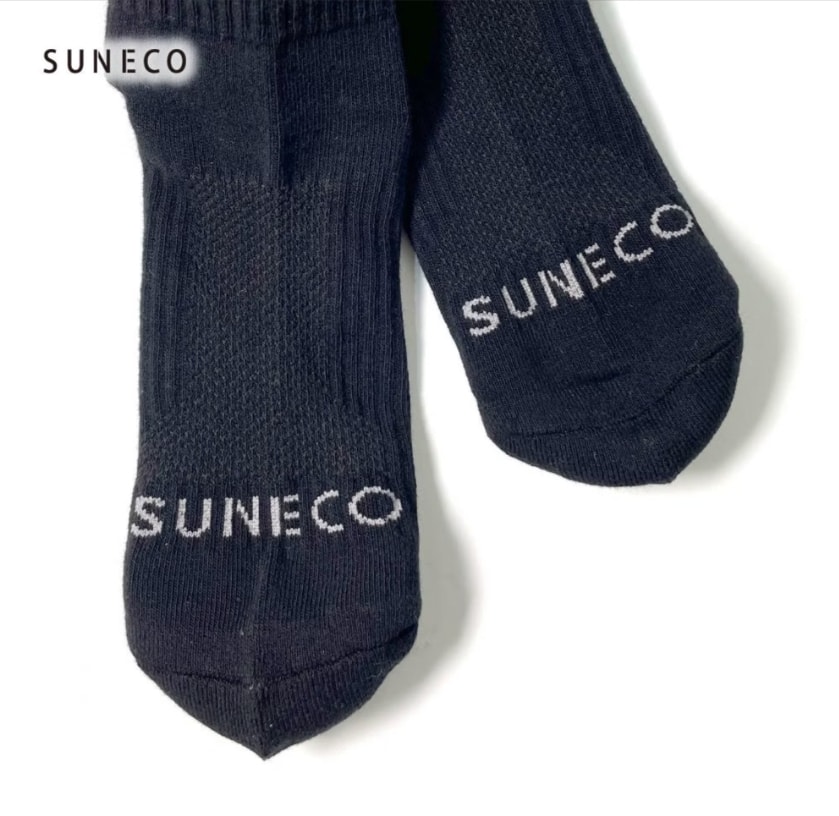 【愛森客】SUNECO專利鉐墨梅超能振復健襪-短襪-3雙組