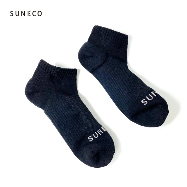 【愛森客】SUNECO專利鉐墨梅超能振復健襪-短襪-3雙組