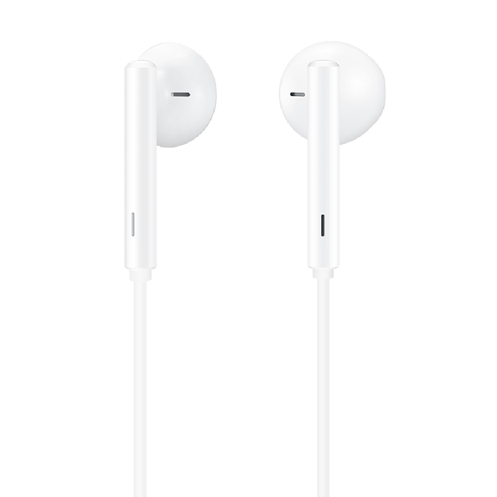 【honor 榮耀】原廠AM33經典 半入耳式線控耳機 Type C - 白 (新款盒裝)