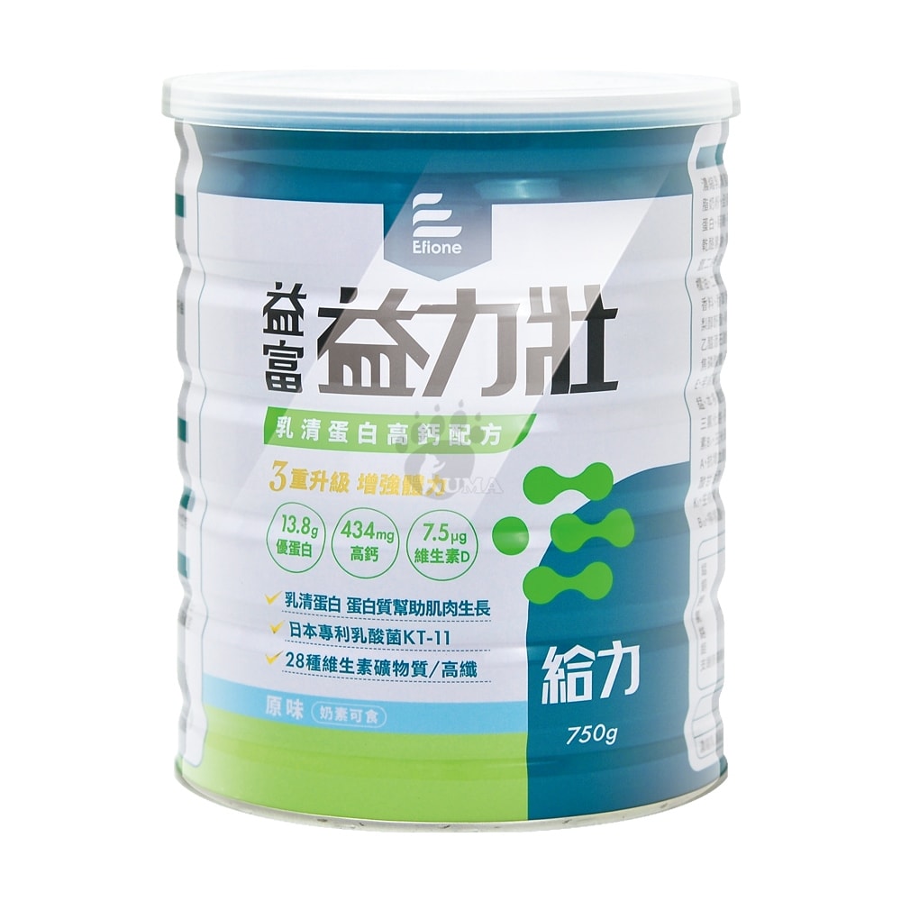 【益富】益力壯給力乳清蛋白高鈣配方 750g/1瓶