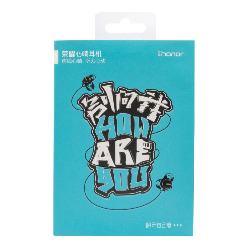 【honor 榮耀】原廠AM16心晴智能 入耳式線控耳機 3.5mm (盒裝)