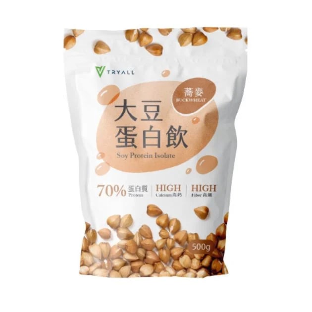 【TRYALL】大豆蛋白飲-蕎麥/燕麥(500g/袋)