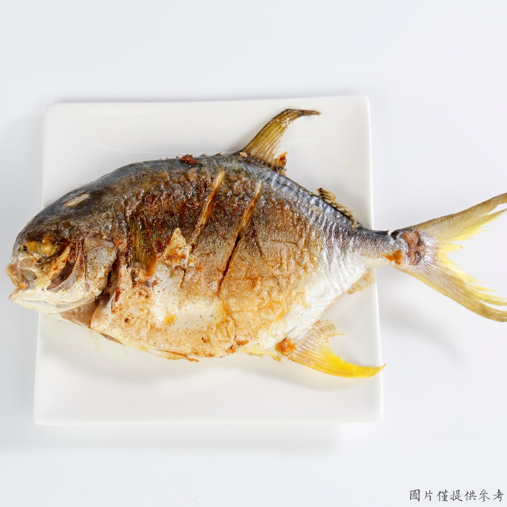 【五朝港水產】紅運鯧隆加貝 紅鰷海石斑 (400-500克/隻) + 招財黃金鯧/紅杉魚 (400-500克/隻)+北海道極鮮大干貝 (200克±5%/包)