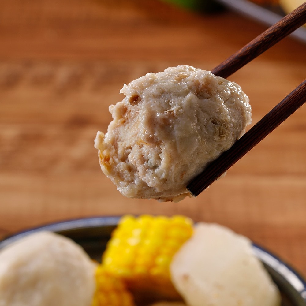 【華得水產】東港黑鮪魚丸4包組(300g/包)