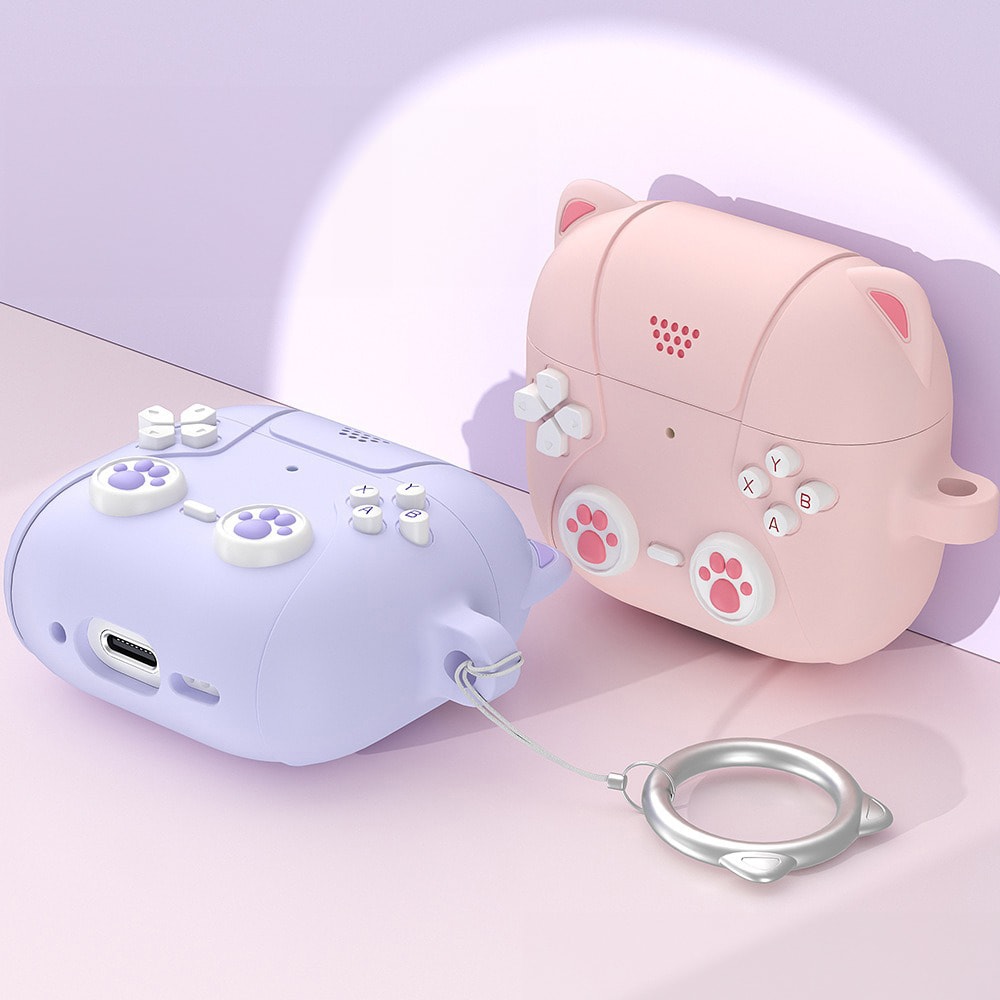 【DITTO】AirPods 4 貓咪造型保護殼 耳機保護殼