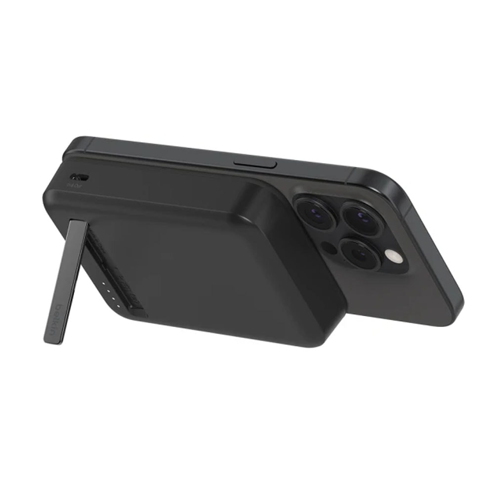 【BELKIN】BoostCharge Pro Qi2 磁吸無線充電行動電源 10000mAh (內附1M雙USB-C線) BPD008