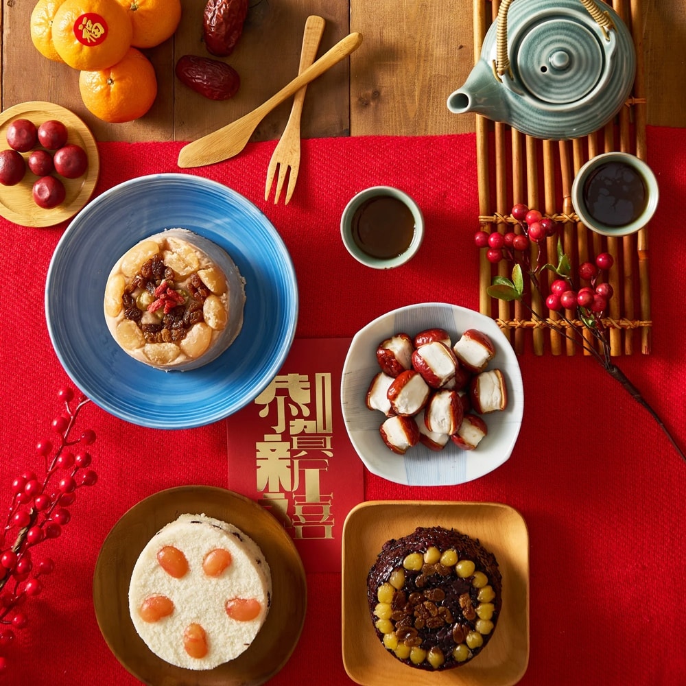 【紅豆食府】招牌甜品四喜禮盒x2組(贈送精美保冷袋)(年菜/年貨)