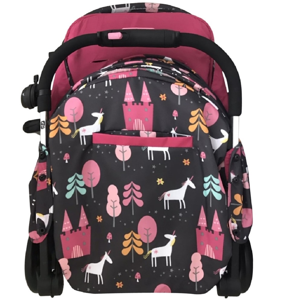 【HTGC】多功能鋁合金推車(單手秒收/鋁合金車架/單腳剎車/170度平躺)嬰兒車/推車/手推車/娃娃車/多功能推車