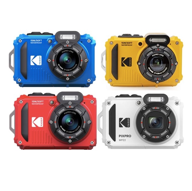 【Kodak 柯達】PIXPRO WPZ2 數位相機 15m防水 防震 防塵 數位相機 防水相機 台灣公司貨保固一年