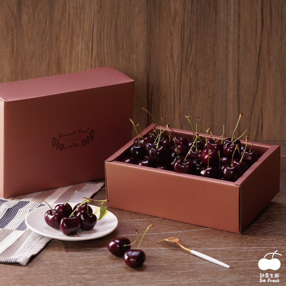 【舒果】28mm紅寶石櫻桃禮盒(寶格麗1KG禮盒組附提袋)