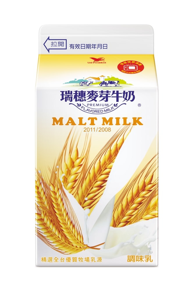【統一】瑞穗麥芽牛奶紙盒 400ml(冷藏專區需滿$399才能出貨)