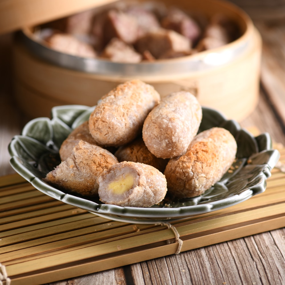 【青葉臺菜】經典60年臺菜4盒組(麻油雞飯+鮮參薏仁雞麵線+東坡肉水餃+芋棗)(年菜/年貨)