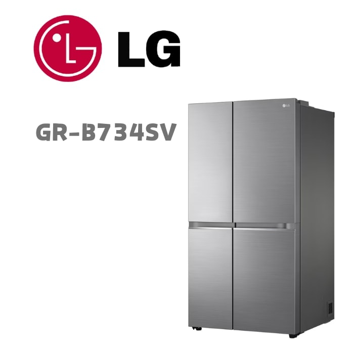 【LG 樂金】變頻對開冰箱785公升 (星辰銀) GR-B734SV