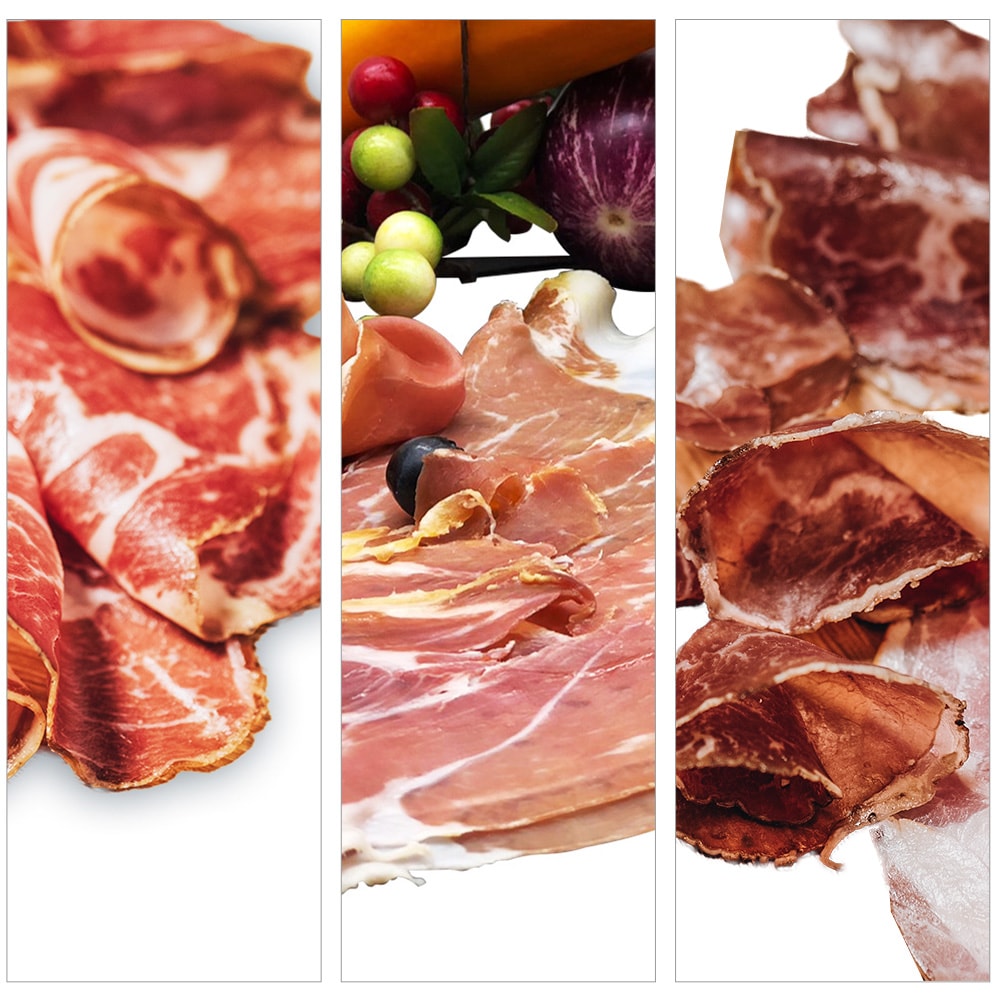 【食亨】生火腿大集合(豬頸/牛臀/塞雷諾各1)Coppa/Bresaola/Jamón Serrano