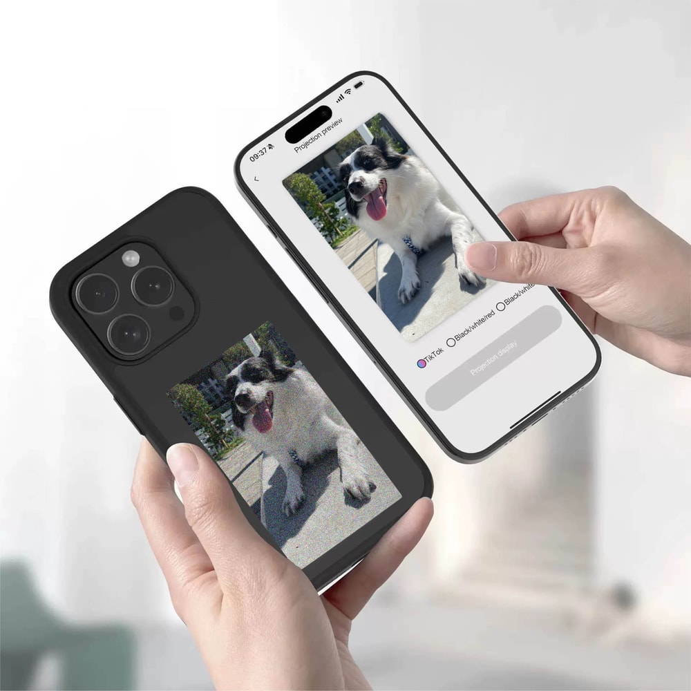 【DITTO】電子墨水手機殼 客製化手機殼 最新款四色墨 ( iPhone 15、16系列適用)