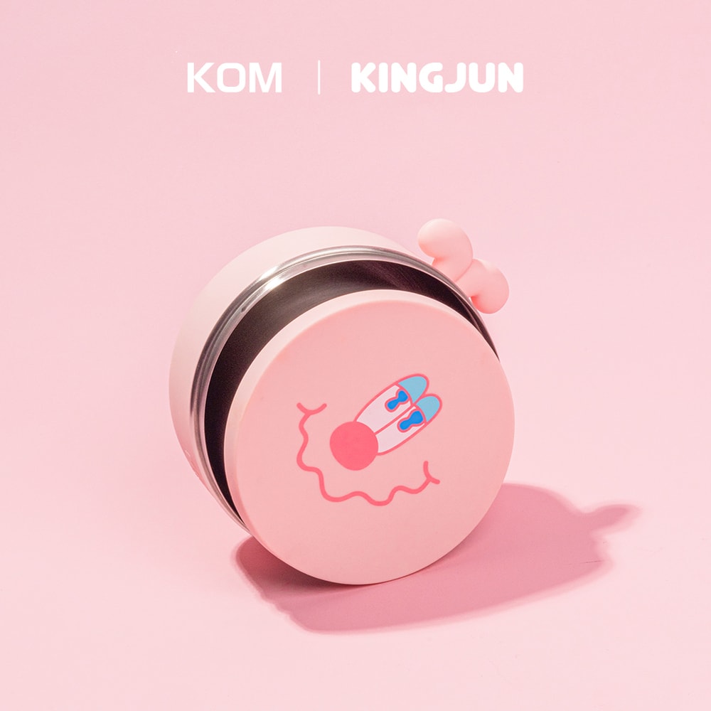 【KOM】xKINGJUN可微波不鏽鋼便當盒-蠢兔/BT