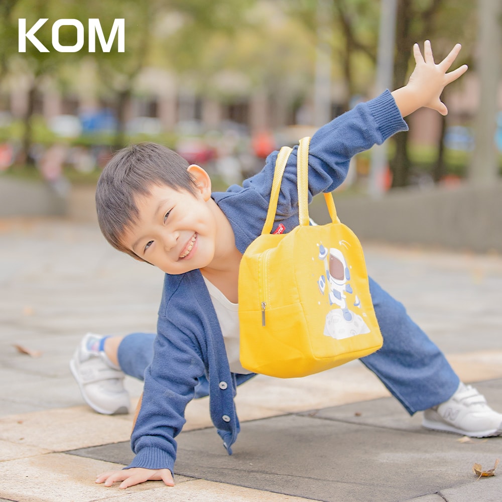 【KOM】信誼聯名款/夢想款-兒童手提便當袋餐袋