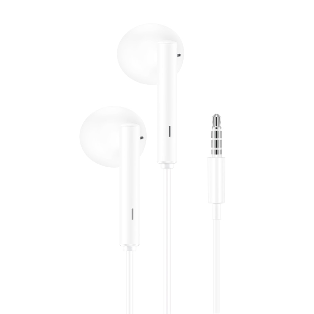 【HUAWEI 華為】原廠AM115 半入耳式耳機 3.5mm - 白 (盒裝)