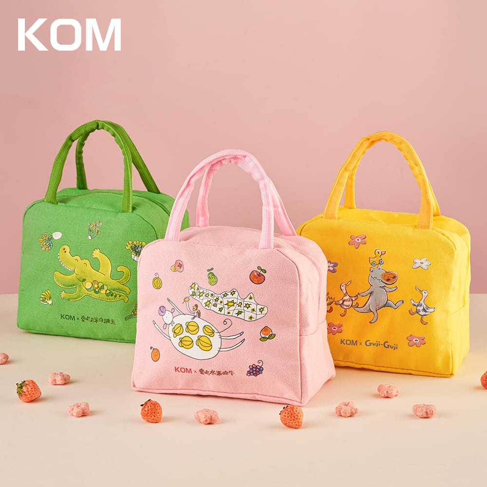 【KOM】信誼聯名款/夢想款-兒童手提便當袋餐袋