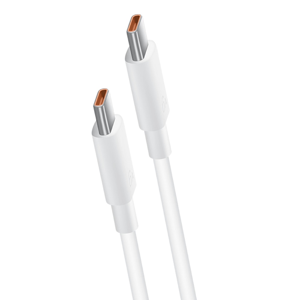 【HUAWEI 華為】原廠CC801 6A Type-C to Type-C 超級快充充電線 1M - 白 (盒裝)