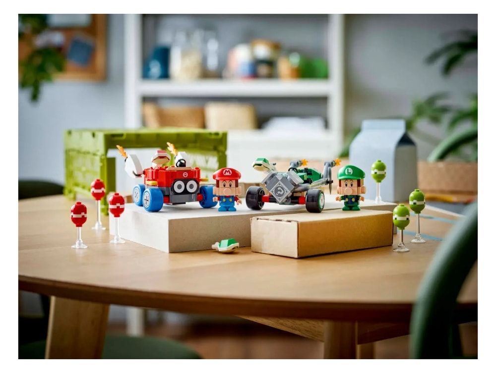 【LEGO 樂高】磚星球〡 72034 瑪莉歐系列 瑪利歐賽車-瑪利歐寶寶vs路易吉寶寶 Mario Kart™ – Baby Mario vs. Baby Luigi