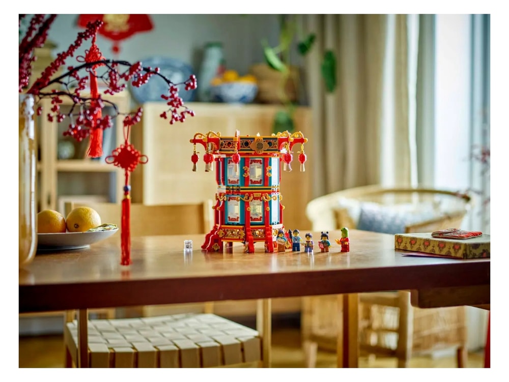【LEGO 樂高】磚星球〡 80116 中國新年系列 福來運轉燈 Trotting Lantern