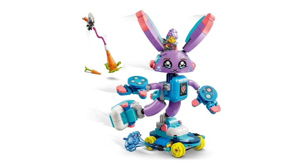 【LEGO 樂高】磚星球〡 71490 夢工廠系列 伊茲和電玩小兔邦啾洛 Izzie and Bunchurro the Gaming Bunny